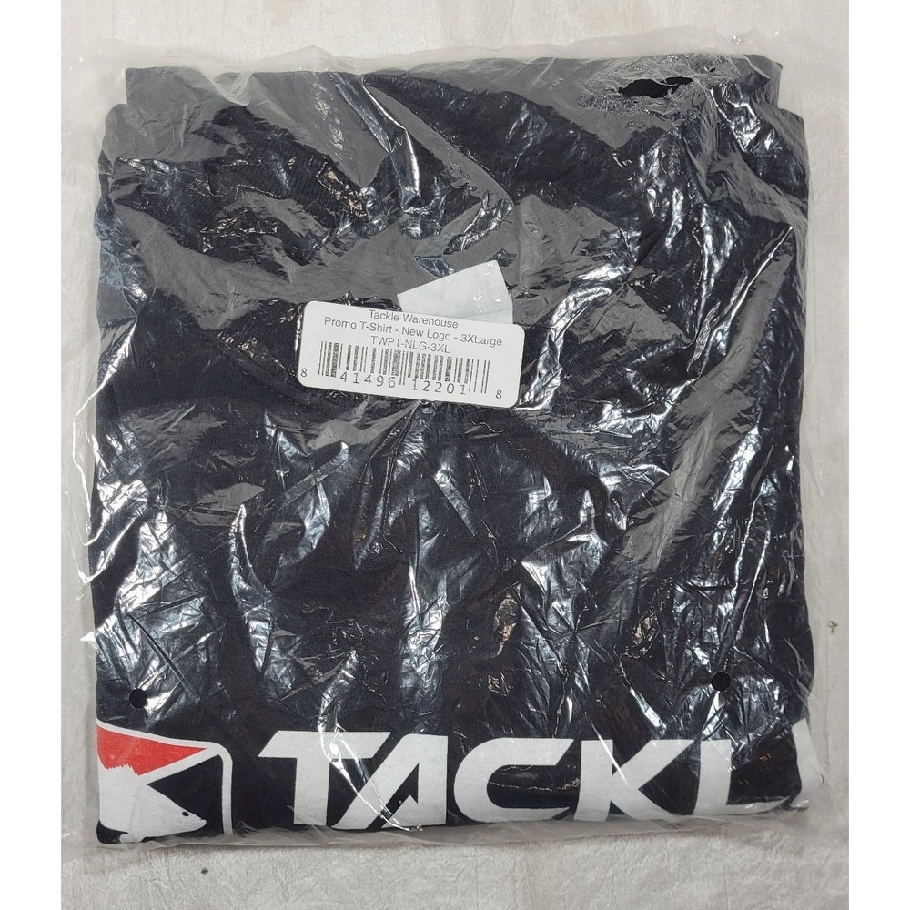 Tackle Warehouse‎ Promo Short Sleeve T-Shirt - Black - Size 3XL